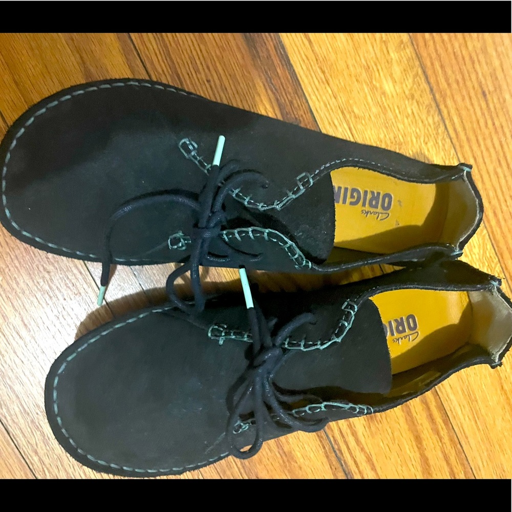Janey Mae Black Clarks